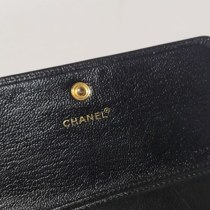 Chenel Black Wallet