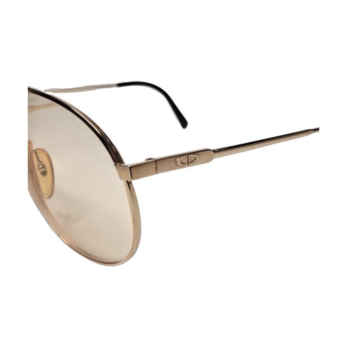 Christian Dior 2332 Gold Aviator Sunglasses