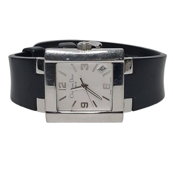 Christian Dior Chiffre Rouge Style Steel Watch