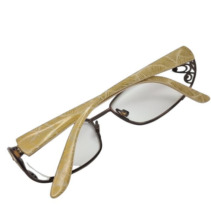 Cogan Ornate Filigree Bronze-Tone Optical Frame