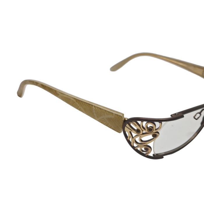 Cogan Ornate Filigree Bronze-Tone Optical Frame