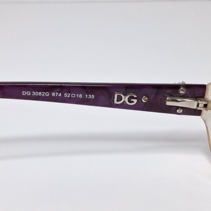 Dolce & Gabbana DG3082G Crystal-Embellished Eyeglasses
