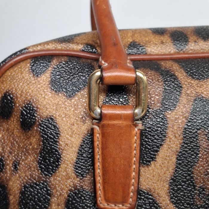 Dolce & Gabbana Leopard Print Doctor Bag
