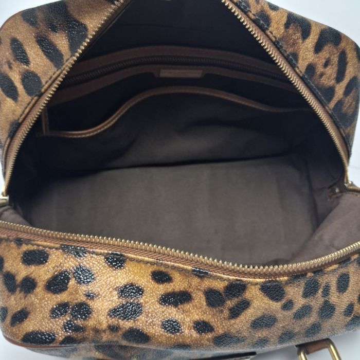 Dolce & Gabbana Leopard Print Doctor Bag
