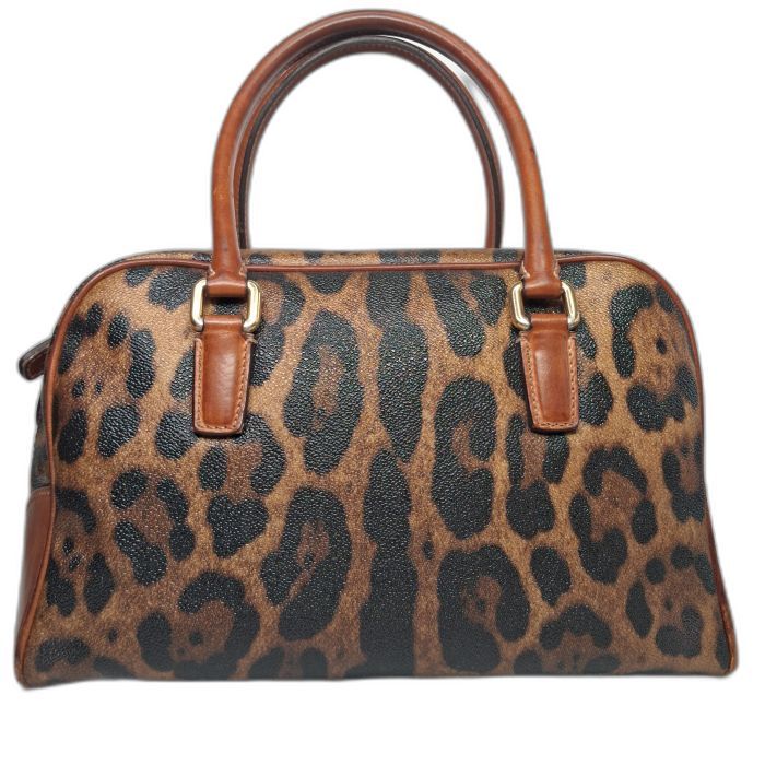 Dolce & Gabbana Leopard Print Doctor Bag