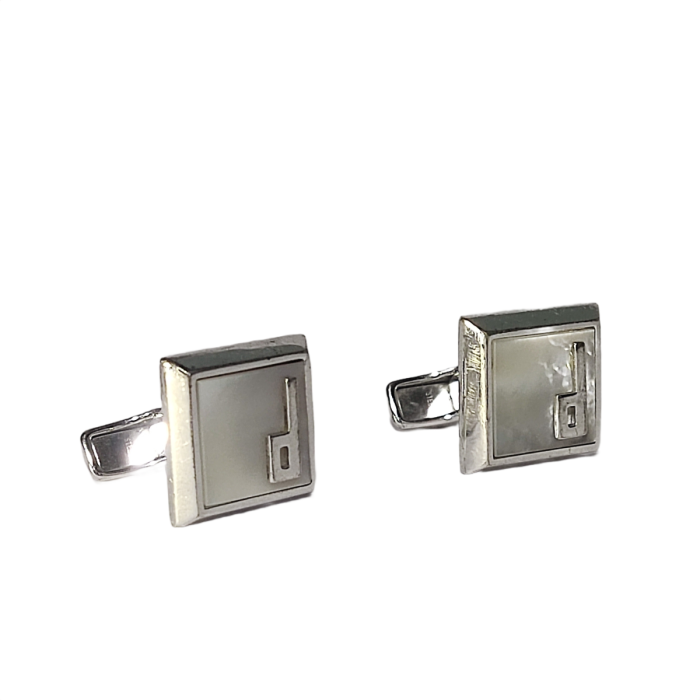 Dunhill MOP Sterling Silver Cufflink