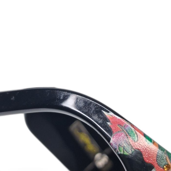 Ed Hardy EHS-024 Black Dragon Crystal-Embellished Sunglasses