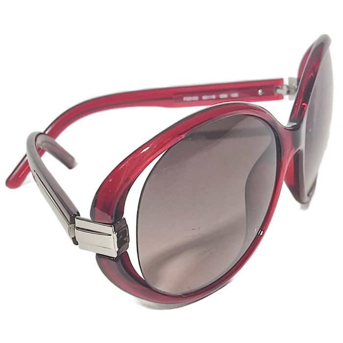 Fendi Black FS5153 Oversized Round Sunglasses