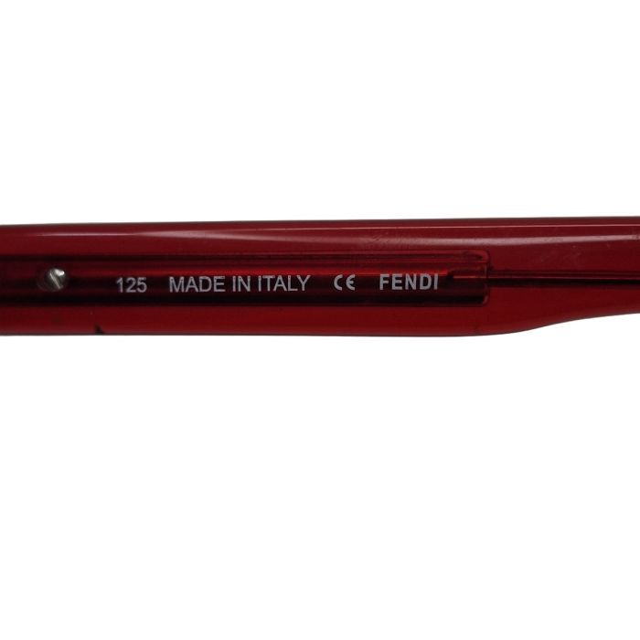 Fendi FS5153 Oval Burgundy Sunglasses