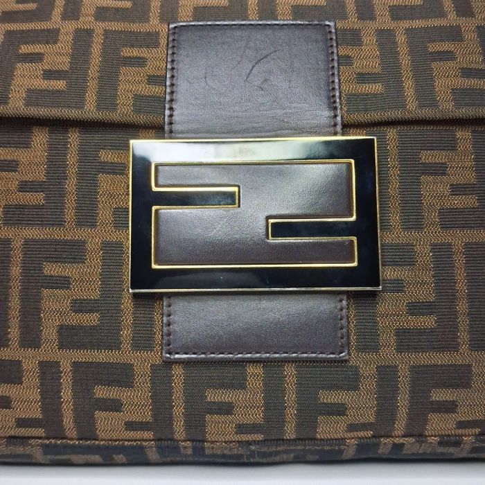 Fendi Zucca Baguette Bag