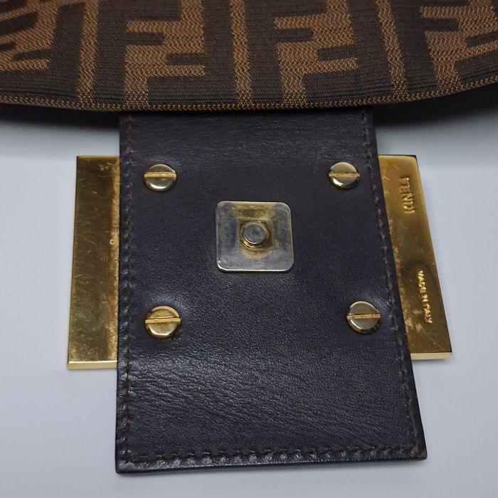 Fendi Zucca Baguette Bag