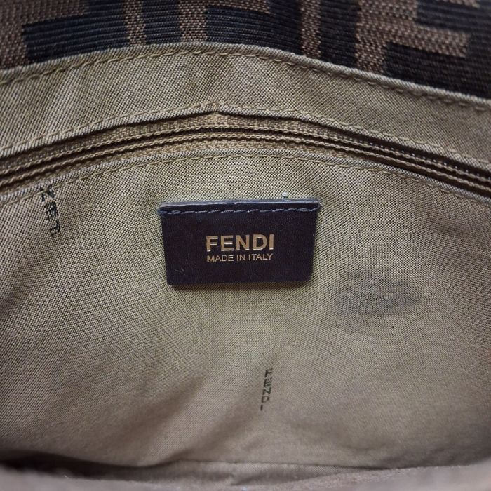 Fendi Zucca Baguette Bag