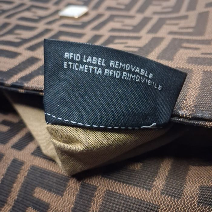 Fendi Zucca Baguette Bag