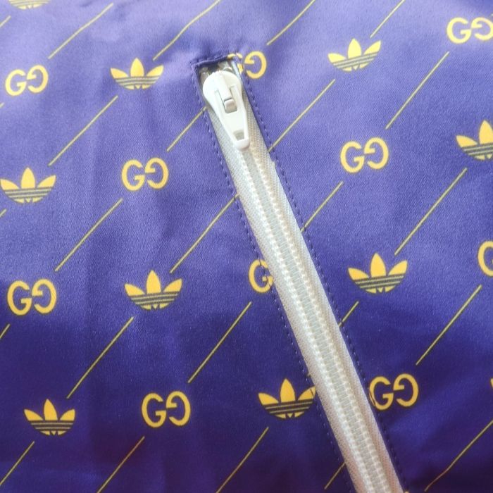 Gucci Adidas Trefoil Print Jacket