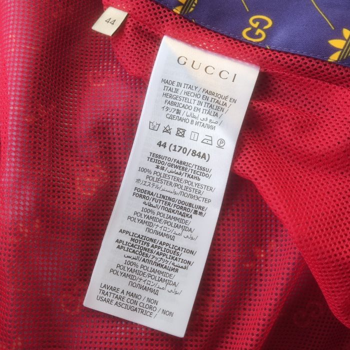 Gucci Adidas Trefoil Print Jacket