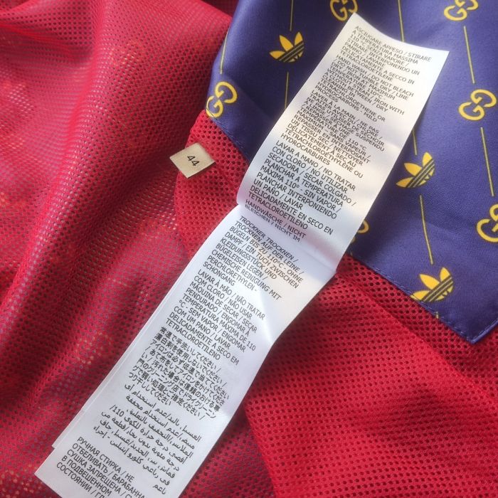 Gucci Adidas Trefoil Print Jacket