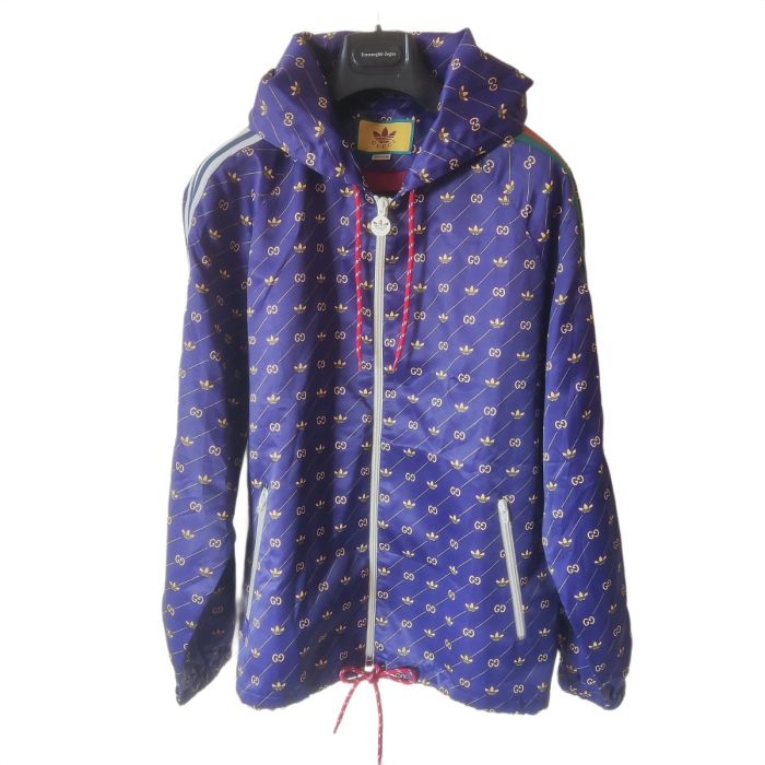Gucci Adidas Trefoil Print Jacket