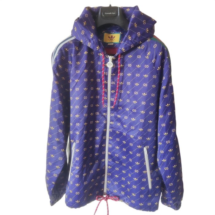 Gucci Adidas Trefoil Print Jacket