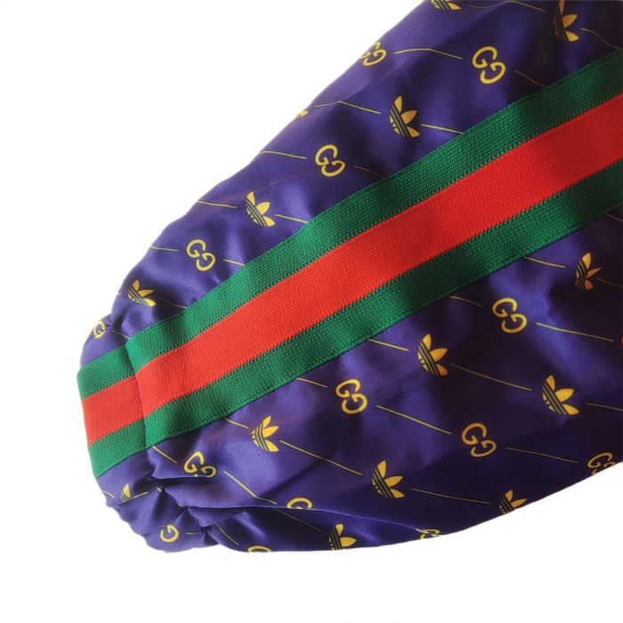 Gucci Adidas Trefoil Print Jacket
