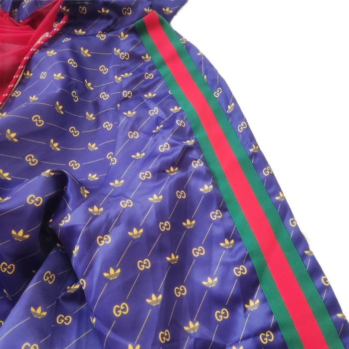 Gucci Adidas Trefoil Print Jacket