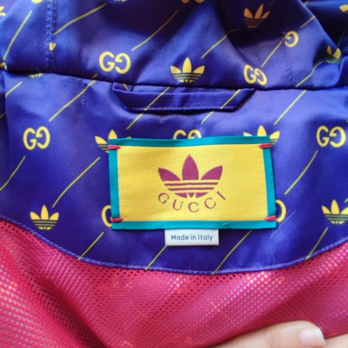 Gucci Adidas Trefoil Print Jacket