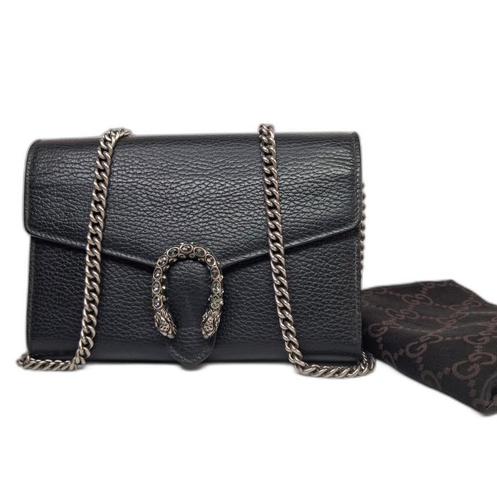 Gucci Dionysus Style Leather Clutch