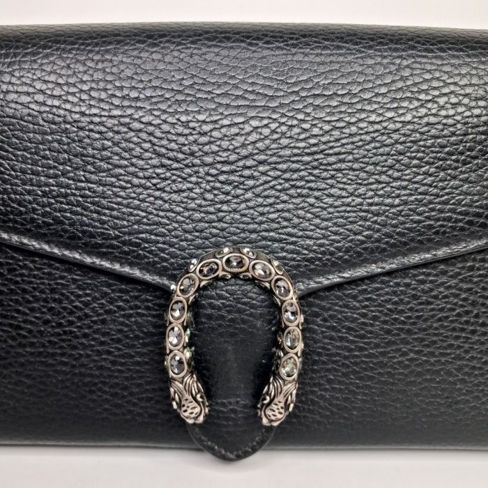 Gucci Dionysus Style Leather Clutch