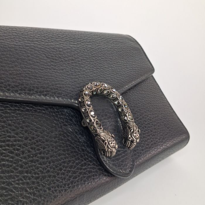 Gucci Dionysus Style Leather Clutch