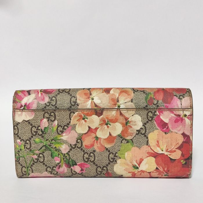 Gucci GG Blooms Purse Long Wallet