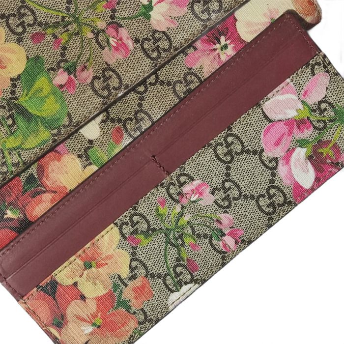 Gucci GG Blooms Purse Long Wallet