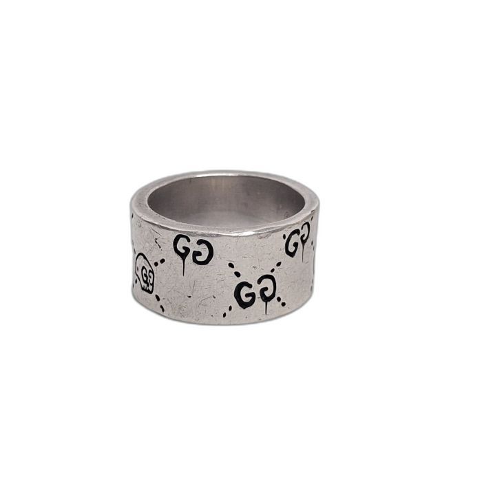 Gucci Ghost Sterling Silver Ring