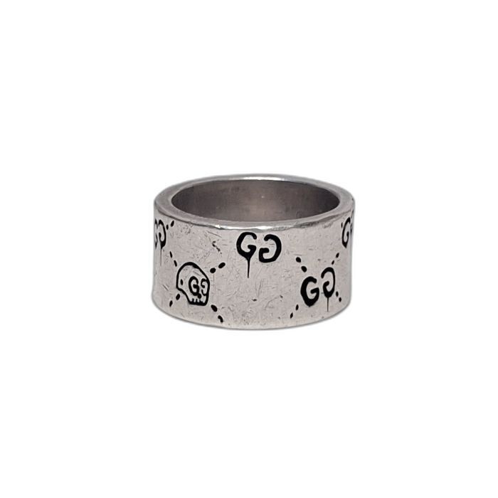 Gucci Ghost Sterling Silver Ring