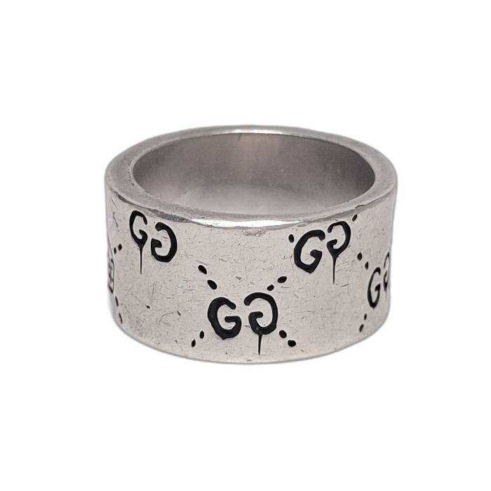 Gucci Ghost Sterling Silver Ring