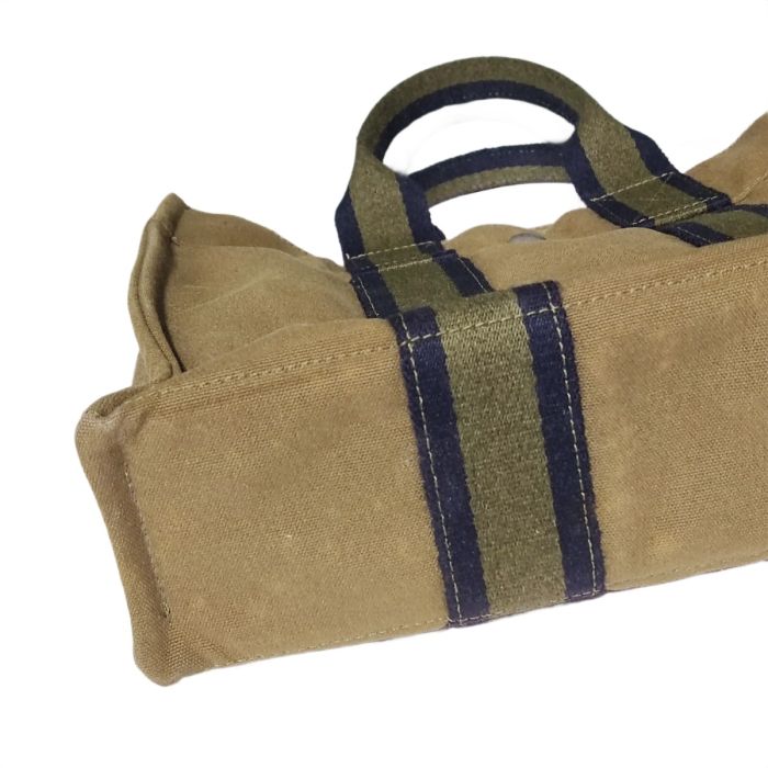 Hermes Mini Canvas Handbag