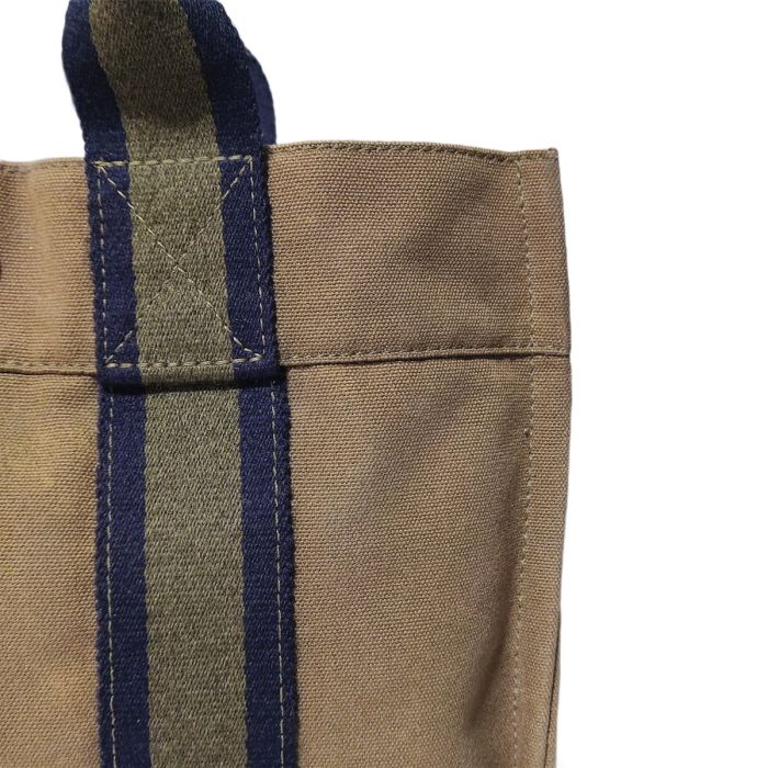Hermes Mini Canvas Handbag