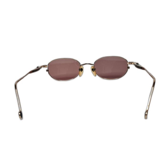 Jean Paul Gaultier 56-8103 Round Gold Sunglasses