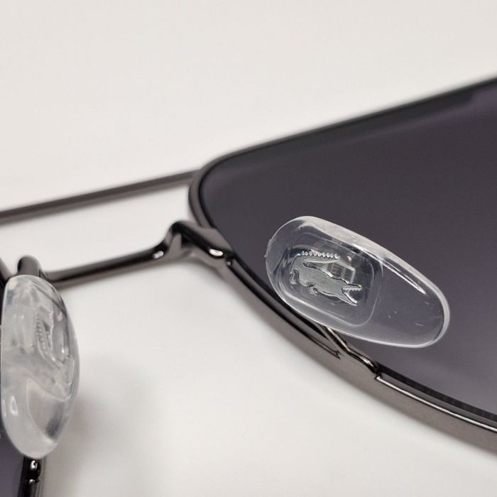 Lacoste Gunmetal Navigator Mirrored Sunglasses