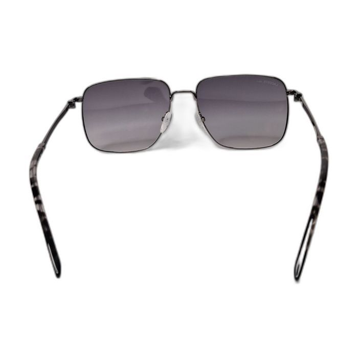 Lacoste Gunmetal Navigator Mirrored Sunglasses