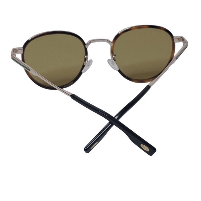 Lacoste L262SLB Round Metal Sunglasses