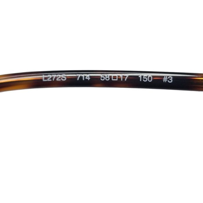 Lacoste L272S Gold-Tone Aviator Sunglasses