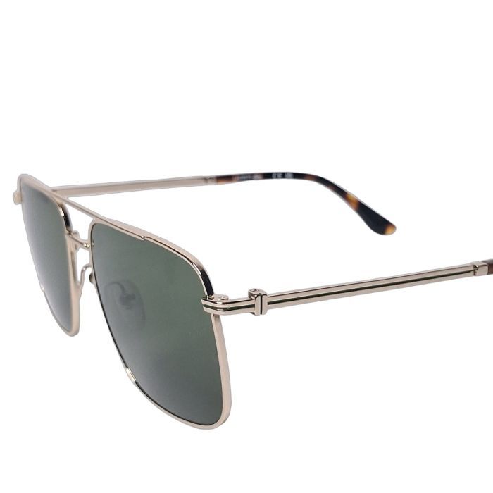 Lacoste L272S Gold-Tone Aviator Sunglasses