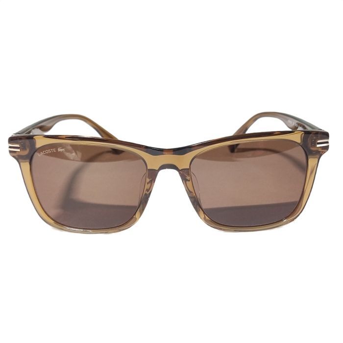 Lacoste L6050SLB Metal Crocodile Logo Wellington Sunglasses