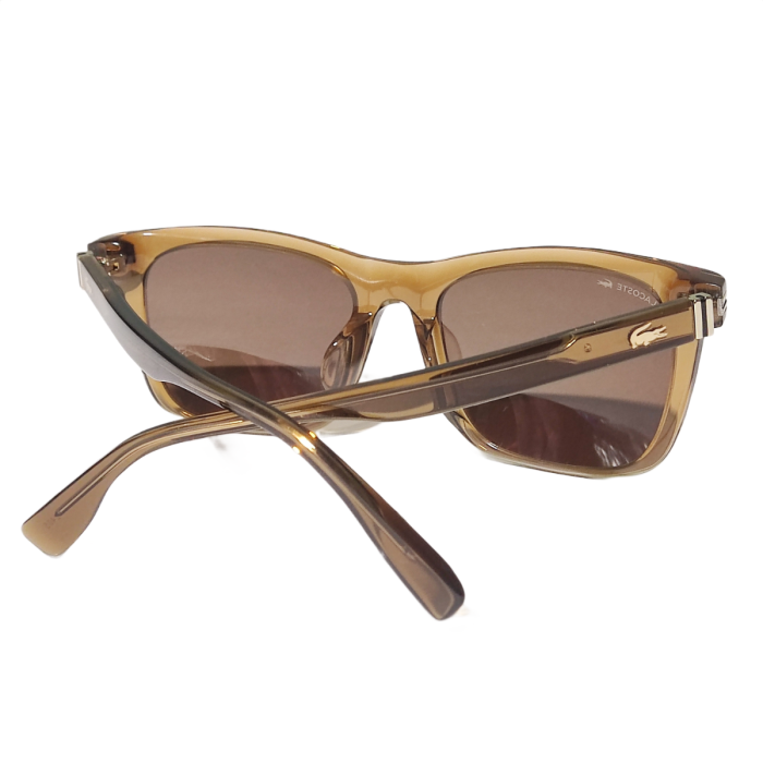 Lacoste Metal Crocodile Logo Wellington Sunglasses