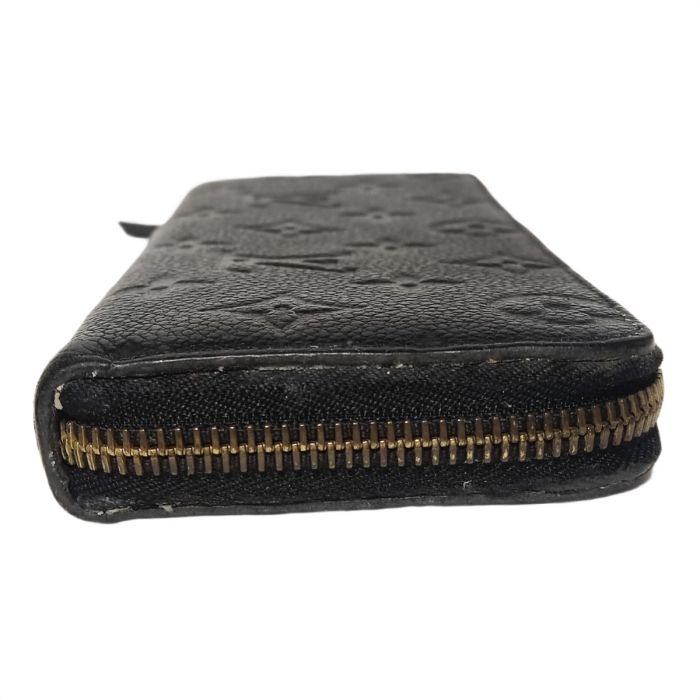 Louis Vuitton Black Monogram Empreinte Clemence Wallet