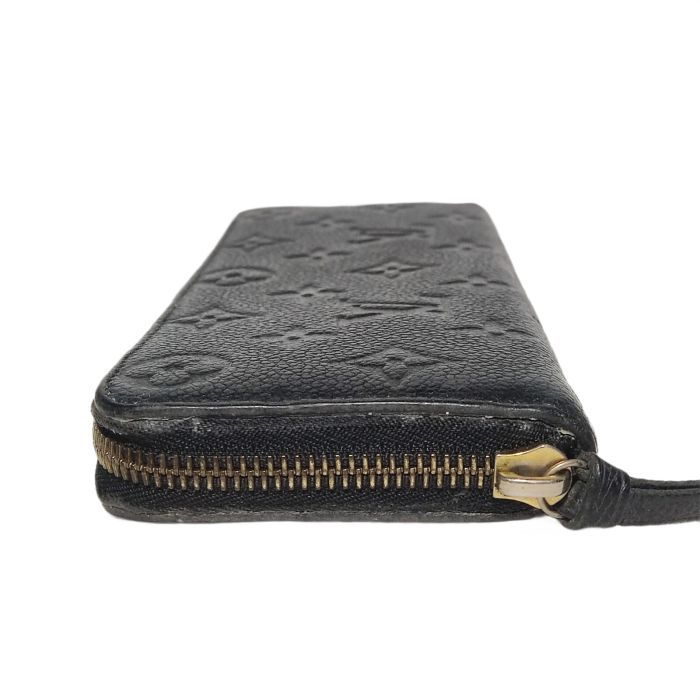 Louis Vuitton Black Monogram Empreinte Clemence Wallet