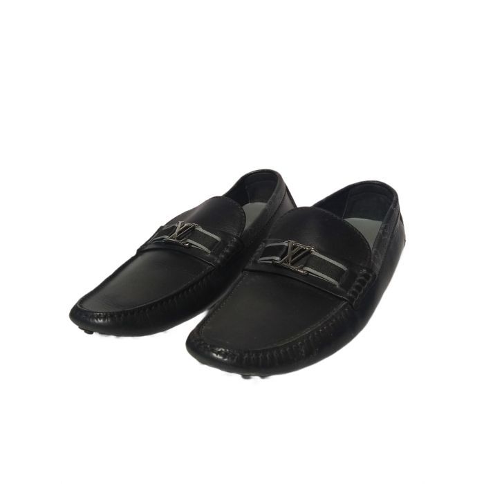Louis Vuitton Hockenheim Leather Loafers