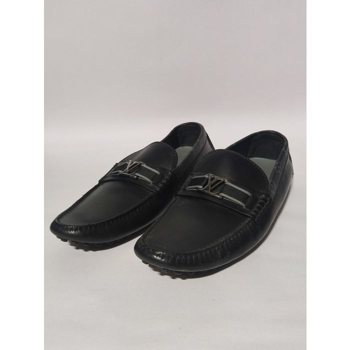 Louis Vuitton Hockenheim Leather Loafers