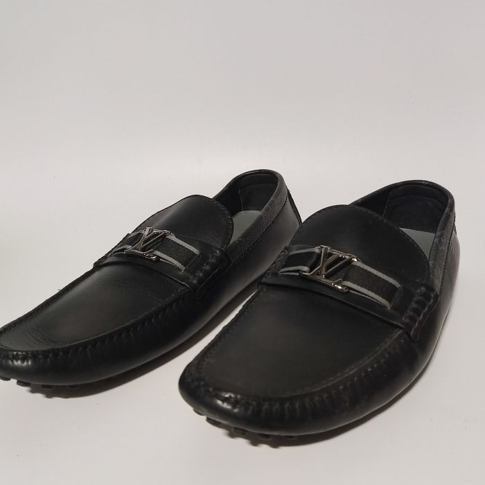 Louis Vuitton Hockenheim Leather Loafers
