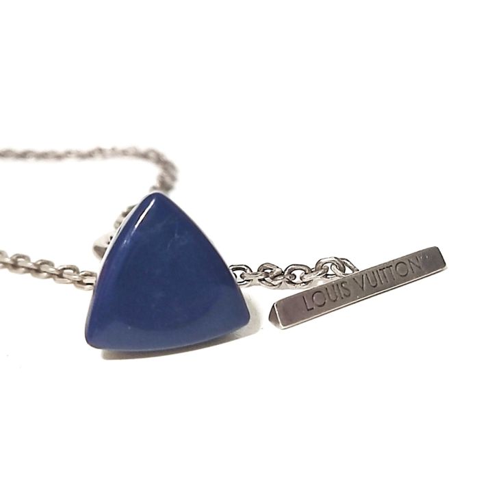 Louis Vuitton Limited Edition Sterling Silver Lariat And 2007 Cup Necklace