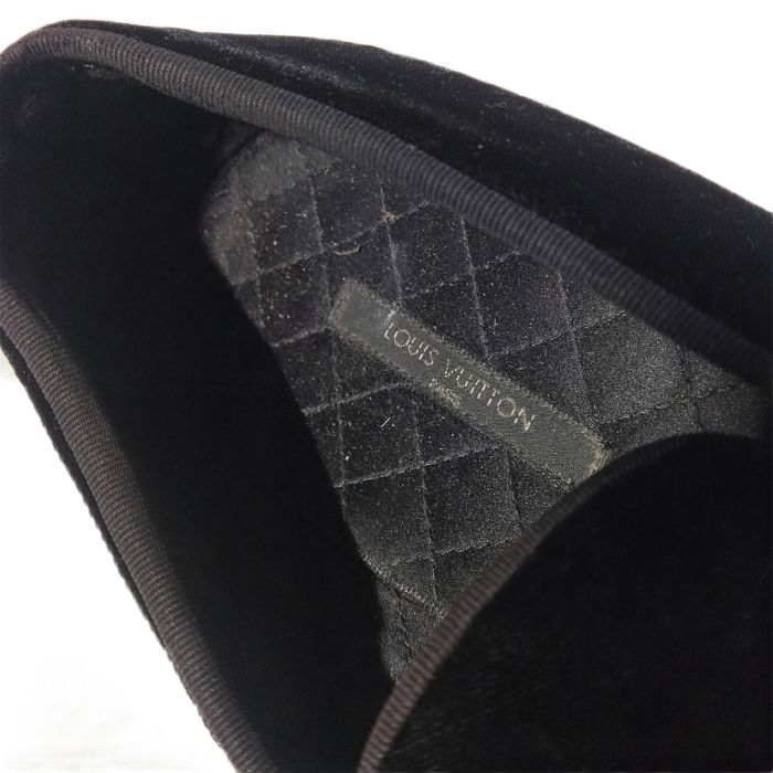 Louis Vuitton Mens Suede Loafers